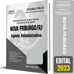 Apostila Concurso Nova Friburgo RJ 2023 - Agente Administrativo