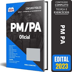 Apostila Concurso PM PA 2023 - Oficial
