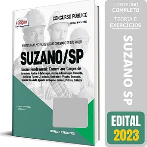 Apostila Prefeitura de Suzano SP 2023 - Ensino Fundamental