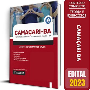 Apostila Concurso Camaçari BA 2023 - Agente Comunitário de Saúde