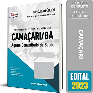 Apostila Prefeitura de Camaçari BA 2023 - Agente Comunitário de Saúde