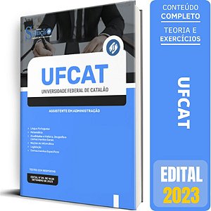 Apostila UFCAT 2023 - Assistente em Administração