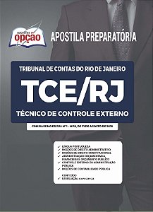 Apostila TCE-RJ 2023 - Técnico de Controle Externo