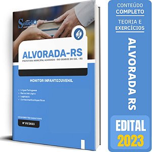 Apostila Prefeitura de Alvorada RS 2023 - Monitor Infanto-Juvenil
