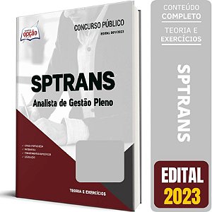 Apostila Concurso SPTrans 2023 - Analista de Gestão Pleno