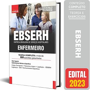 Apostila EBSERH 2023 - ENFERMEIRO