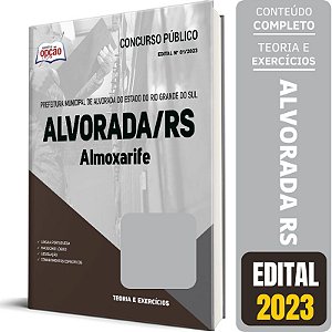 Apostila Prefeitura de Alvorada RS 2023 - Almoxarife