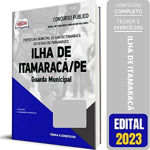 Apostila Prefeitura de Ilha de Itamaracá PE 2023 - Guarda Municipal