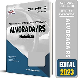 Apostila Prefeitura de Alvorada RS 2023 - Motorista