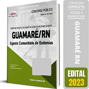Apostila Prefeitura de Guamaré RN 2023 - Agente Comunitário de Endemias