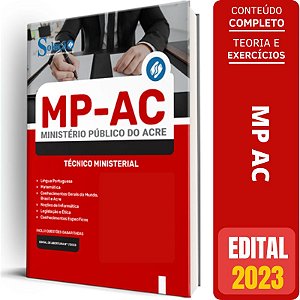 Apostila MP AC 2023 - Técnico Ministerial