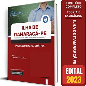 Apostila Prefeitura de Ilha de Itamaracá PE 2023 - Professor de Matemática
