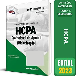 Apostila HCPA RS 2023 - Profissional de Apoio I (Higienização)