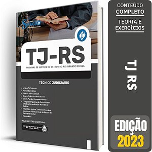 Apostila TJ RS 2023 - Técnico Judiciário