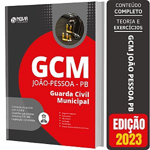 Apostila GCM João Pessoa PB 2023 - Guarda Civil Municipal