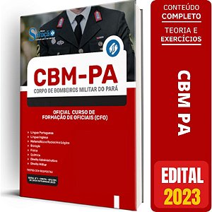 Apostila CBM PA 2023 - Oficial - Curso de Formação de Oficiais (CFO)