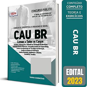 Apostila CAU BR 2023 - Comum a Todos os Cargos