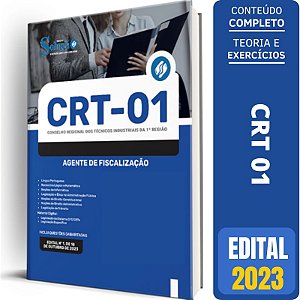 Apostila Concurso CRT 1 2023 - Agente de Fiscalização