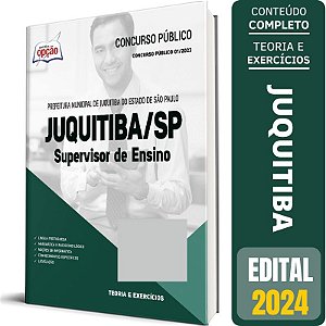 Apostila Prefeitura de Juquitiba SP 2023 - Supervisor de Ensino