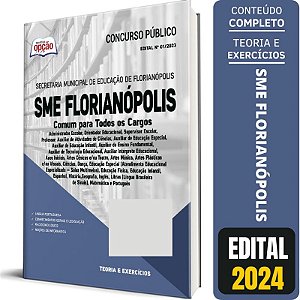 Apostila SME Florianópolis SC 2024 - Comum para Todos os Cargos