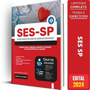 Apostila SES SP 2024 - Comum aos Cargos