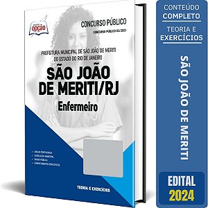 Apostila Prefeitura de São João de Meriti RJ 2024 - Enfermeiro