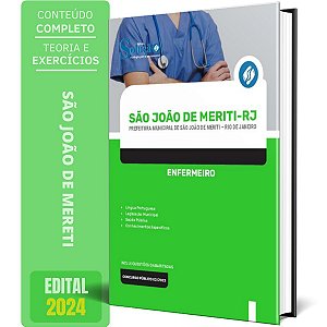 Apostila Prefeitura de São João de Meriti RJ 2024 - Enfermeiro