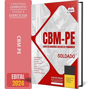 Apostila CBM-PE 2024 - Soldado