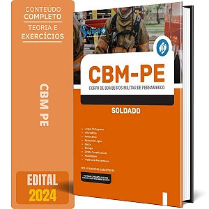 Apostila Concurso CBM PE 2024 - Soldado