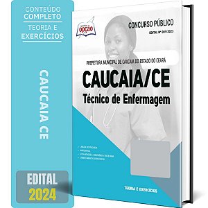 Apostila Prefeitura Caucaia CE 2024 - Técnico de Enfermagem