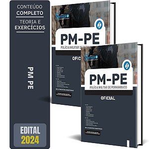 Apostila Concurso PM PE 2024 - Oficial