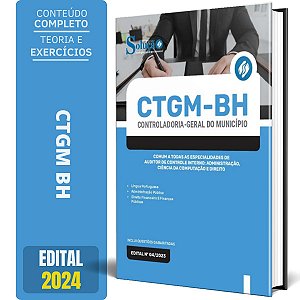 Apostila CTGM BH 2024 - Comum a Todas as Especialidades de Auditor de Controle Interno