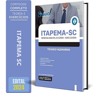 Apostila Prefeitura de Itapema SC 2023 - Técnico Fazendário