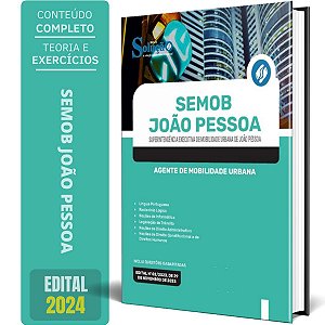Apostila SEMOB João Pessoa 2024 - Agente de Mobilidade Urbana