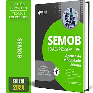 Apostila SEMOB João Pessoa 2024 - Agente de Mobilidade Urbana