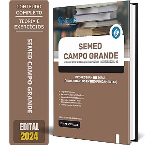 Apostila SEMED Campo Grande MS 2024 - Professor - História