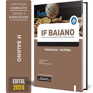 Apostila IF Baiano 2024 - Professor - História