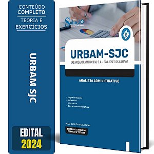 Apostila URBAM SJC 2024 - Analista Administrativo