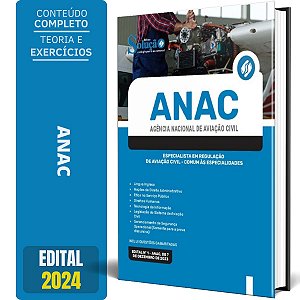 Apostila ANAC 2024 - Especialista em Regulação de Aviação Civil - Comum às Especialidades