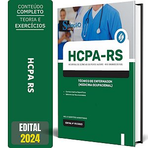 Apostila HCPA RS 2024 Técnico de Enfermagem (Medicina Ocupacional)