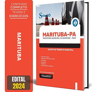 Apostila Prefeitura de Marituba PA 2024 - Agente de Trânsito Municipal