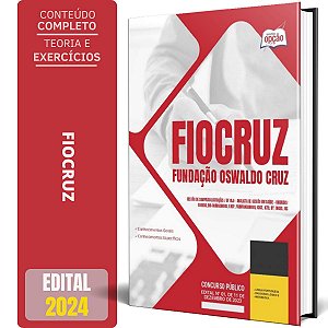 Apostila Fiocruz 2024 - Gestão de Compras/Licitações - Analista de Gestão em Saúde
