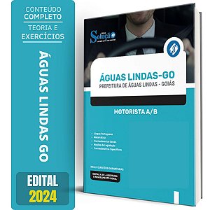 Apostila Prefeitura de Águas Lindas GO 2024 - Motorista A/B