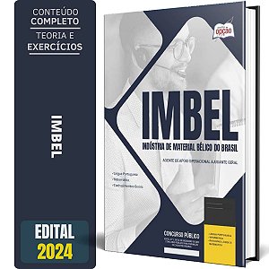 Apostila IMBEL 2024 - Agente de Apoio Operacional Ajudante Geral