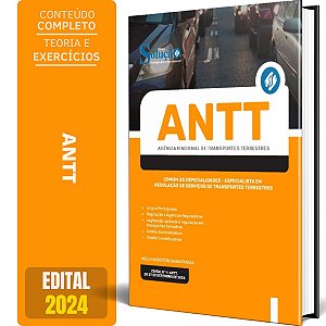 Apostila ANTT 2024 - Comum às especialidades - Especialista em Regulação de Serviços de Transportes Terrestres