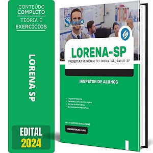 Apostila Prefeitura de Lorena SP 2024 - Inspetor de Alunos