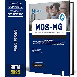 Apostila Concurso MGS MG 2024 - Ensino Médio
