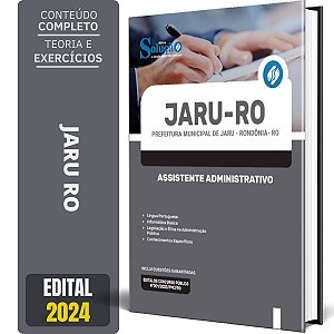 Apostila Prefeitura de Jaru RO 2024 - Assistente Administrativo