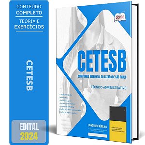 Apostila Concurso CETESB SP 2024 - Técnico Administrativo