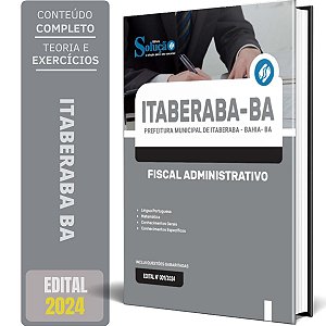 Apostila Prefeitura de Itaberaba BA 2024 - Fiscal Administrativo
